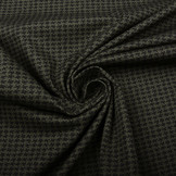 Jeans Stretch Pied de Poule Army Green