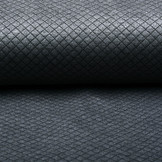 Knitted Double Cloth Tricot Grau Melange