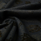 Denim Rosen Glitzer Dunkelblau