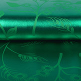 Printed Lamé Grass Green