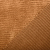 Katoenen Tricot  Corduroy Brede Rib Mokka Bruin