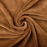 Cotton Jersey Corduroy Wide Mocha Brown
