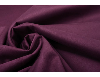 Leichtes Scuba Wildleder Aubergine