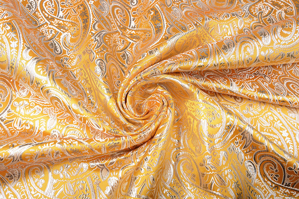 Brokaat Sihir Swirl Geel