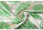 Brocade Jua Circle Creme Green
