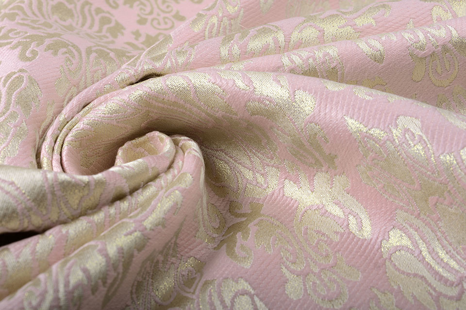 Brokaat Tapeta Roze
