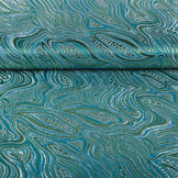 Brocade Mazuri Waves Aqua