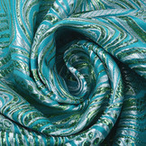 Brocade Mazuri Waves Aqua
