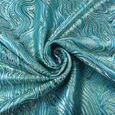 Brocade Mazuri Waves Aqua