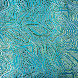 Brocade Mazuri Waves Aqua
