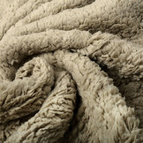 Curly Teddy Dark Beige