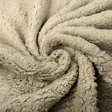 Curly Teddy Dark Beige