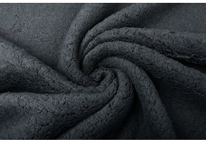 Teddy Stof  Donker Grijs