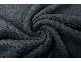 Curly Teddy Dark Grey