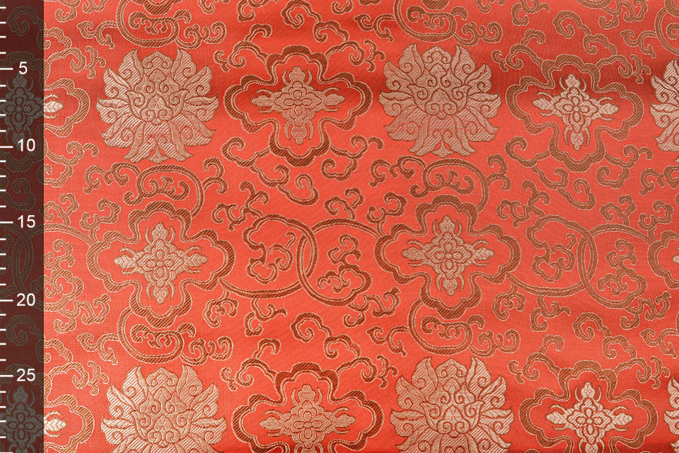 Brocade Ornament Baroque Red