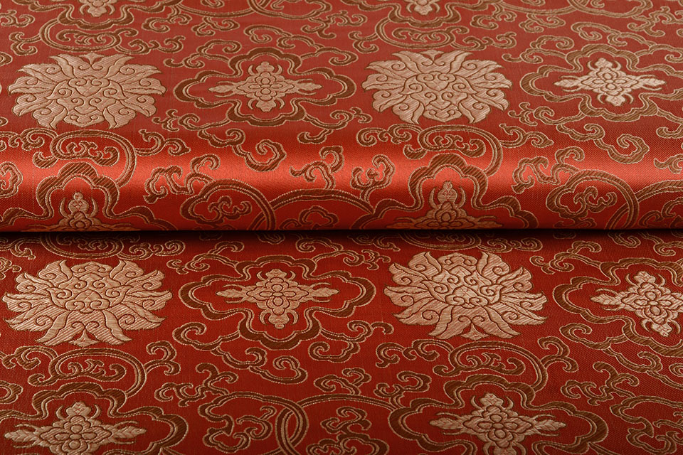 Brocade Ornament Baroque Red