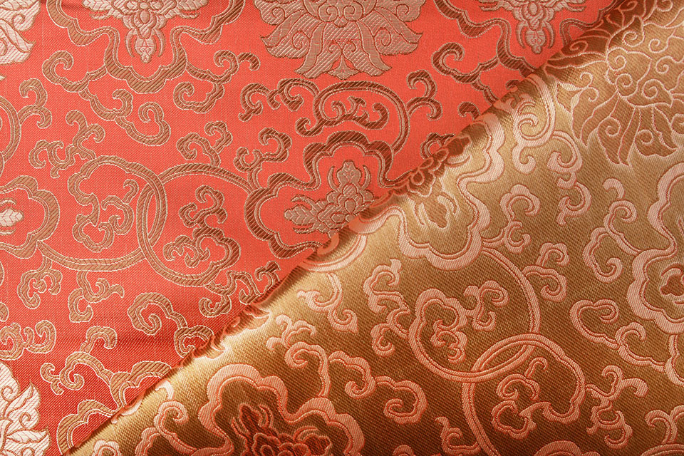Brocade Ornament Baroque Red