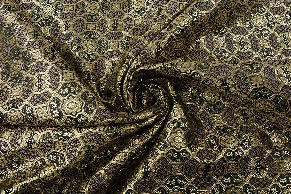 Brocade Roman Veli Black