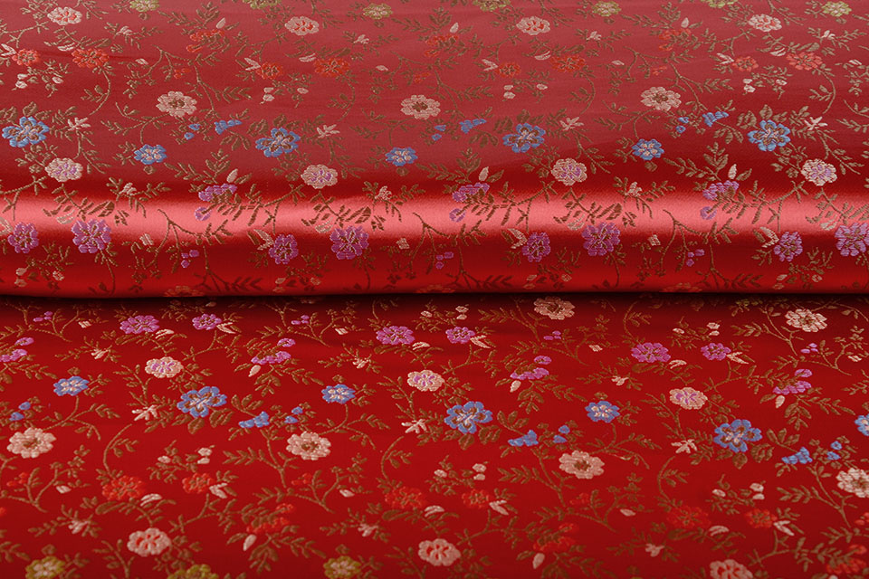 Brocade Maua Madogo Red