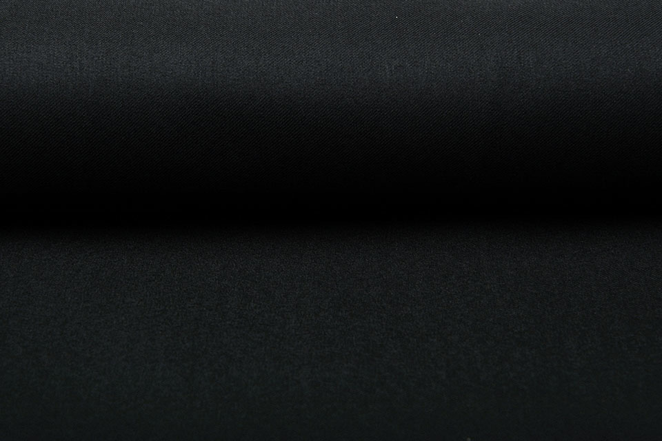 Stretch Denim Zwart