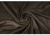 Cotton Jersey Corduroy Wide Dark Brown