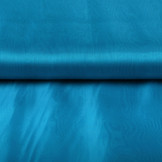 Korean Silk Petrol Blauw