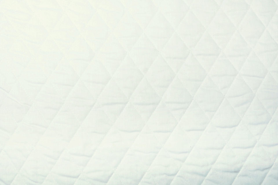 Gewatteerde Poplin Off-White