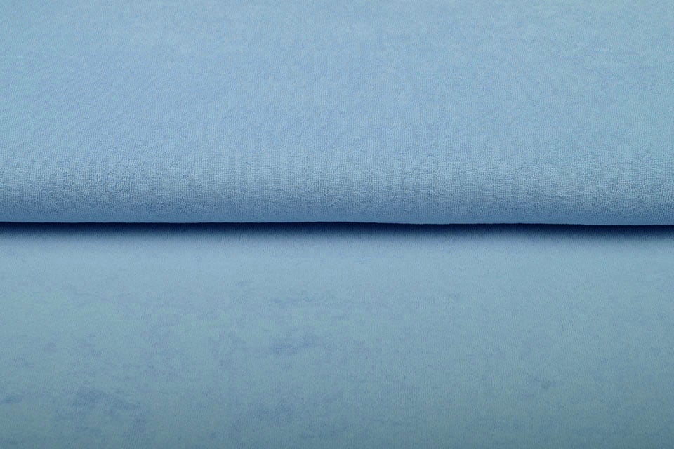 Terry Cloth Baby Blue 45 Wide Absorbent Cotton Fabric by the Yard  (2391R-1F-blue)