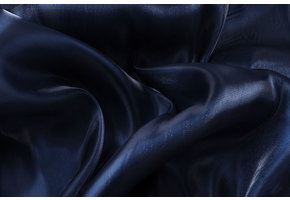 Koreanische Seide Marineblau