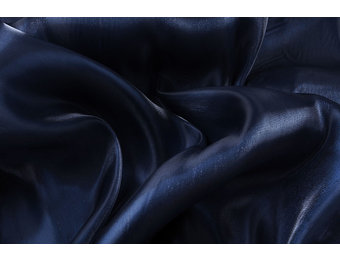 Koreanische Seide Marineblau