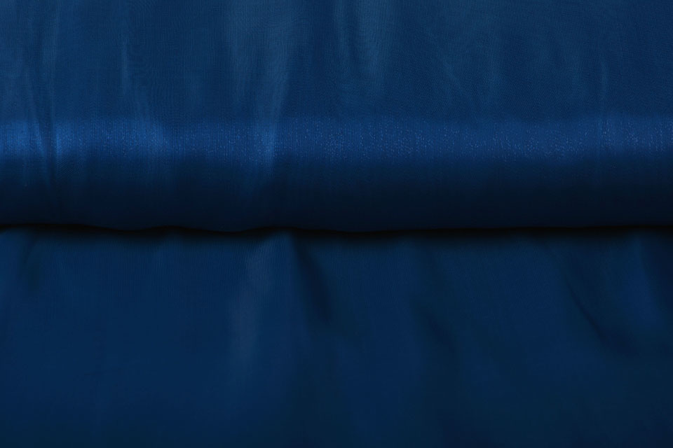 Korean Silk Politie Blauw