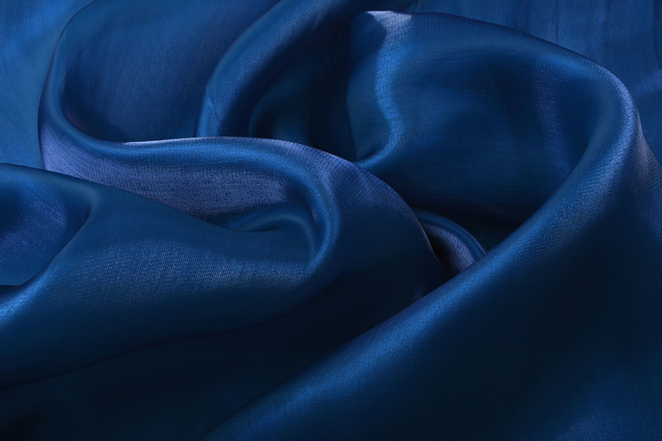 Korean Silk Politie Blauw