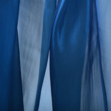Korean Silk Politie Blauw