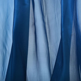 Koreanische Seide Polizeiblau