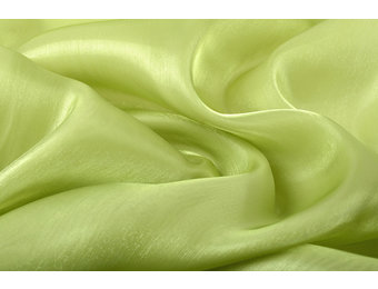 Koreanische Seide Hellmoosgrün