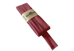 Jersey Bias Binding Light Wine Red