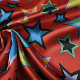 Poly Satin Clown Star