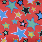 Poly Satin Clown Star