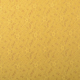 Lined Wool Lace Flower Petals Ocher