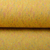 Gevoerde Wollen Kant Fure Oker Multi