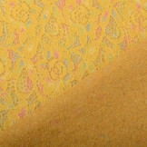 Gevoerde Wollen Kant Fure Oker Multi