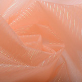 Organza Printed Stripes Salmon