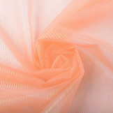 Organza Printed Stripes Salmon