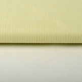 Organza Bedruckt Streifen Hellgold