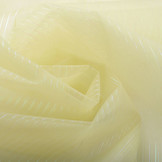 Organza Bedrukt Strepen Licht Goud