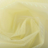 Organza Bedruckt Streifen Hellgold