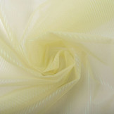 Organza Bedrukt Strepen Licht Goud