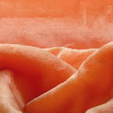 Karnevalsplüsch Orange