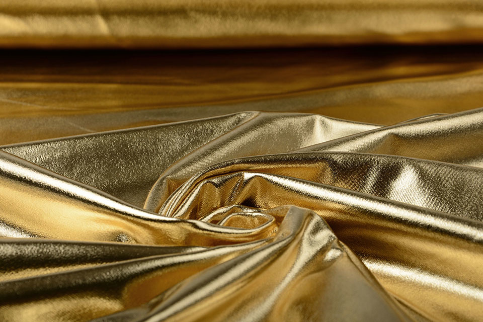 Thick Gold Plated Fabric