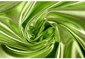 Lamé Light Moss Green